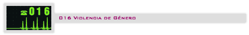 016 Violencia de G&eacute;nero
